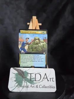 MUTATIONAL ADVANTAGE ~ NM ~ MTG Magic- 0422 PIP Fallout EXTENDED Art - Image 1