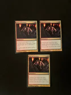 NM Fires of Yavimaya x3/MTG, Starter Commander Deck, Magic the Gathering, 228 - Image 1