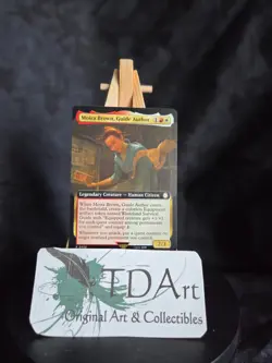 MOIRA BROWN, GUIDE AUTHOR ~ NM ~ MTG Magic- 0420 PIP Fallout EXTENDED Art - Image 1