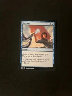 MTG ~Unwind ~ Dominaria NEAR MINT Magic the Gathering - Image 1
