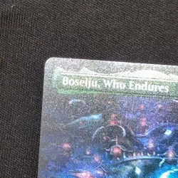 MTG Kamigawa Neon Dynasty Boseiju Who Endures Borderless Foil - Image 3