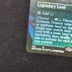 MTG Kamigawa Neon Dynasty Boseiju Who Endures Borderless Foil - Image 4