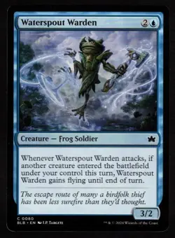 4x Waterspout Warden-Magic the Gathering-MTG-Bloomburrow-Near Mint-4x - Image 1