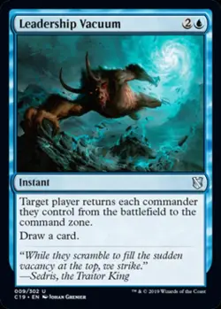Leadership Vacuum - Near Mint MTG Commander 2019 - Image 1