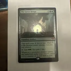 MTG English The Great Henge Foil Commander Masters Mythic 294 Unplayed Mint! - Image 2