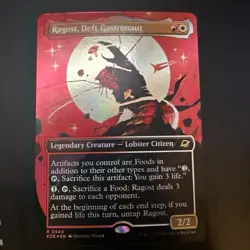 Ragost, Deft Gastronaut FOIL Borderless 300 Edge of Eternities EOE MTG Unplayed - Image 1