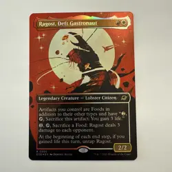 Ragost, Deft Gastronaut FOIL Borderless 300 Edge of Eternities EOE MTG Unplayed - Image 1