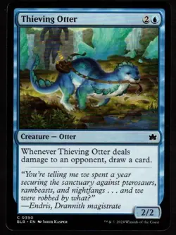 4x Thieving Otter-Magic the Gathering-MTG-Bloomburrow-Near Mint-4x - Image 1