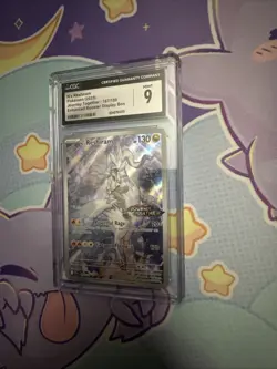 CGC 9 N's Reshiram 167/159 Pokemon Journey Together 2025 Enhanced Stamped - Image 1
