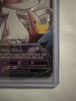 Dark Sylveon V SWSH134 Celebrations Ultra Rare Holo Promo Pokemon Card - Image 4