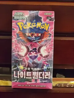 Pokemon Card Game Scarlet & Violet Night Wanderer Booster Box 30Pack / Korean - Image 1