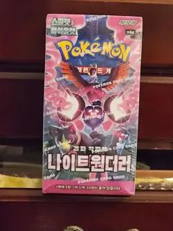 Pokemon Card Game Scarlet & Violet Night Wanderer Booster Box 30Pack / Korean - Image 2