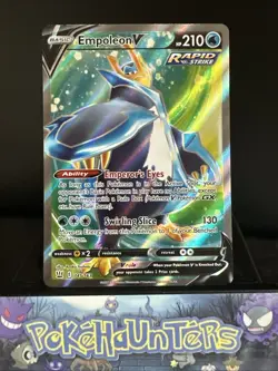Pokemon Card Empoleon V 145/163 Battle Styles Holo Full Art NM - Image 1