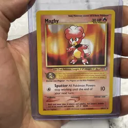 Magby 23/111 Non-Holo Rare Neo Genesis Pokemon Card NM/MT Vintage Nintendo WOTC - Image 1