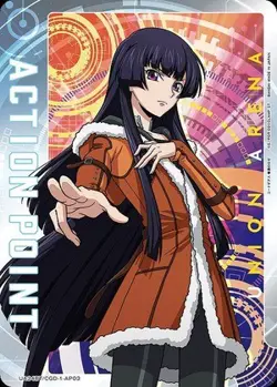Union Arena UA34BT/CGD-1-AP03 Action point card Sakuya Sumeragi AP Japanese - Image 1