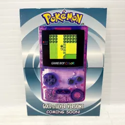 Pokemon Gold & Silver Empty Card - Packaging for Ancient Mew / Legendary Birds - Image 1