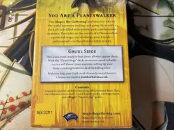 2013 MTG. DRAGONS MAZE INTRO PACK FACTORY SEALD. GRUUL SIEGE - Image 5