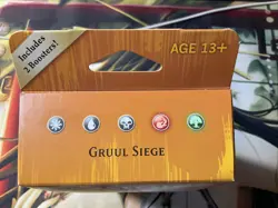2013 MTG. DRAGONS MAZE INTRO PACK FACTORY SEALD. GRUUL SIEGE - Image 3