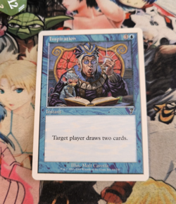 MTG Inspiration 🇬🇧 Nm Magic the Gathering Seventh 7th Edition Og Blue Deck - Image 1