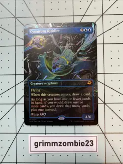 Quantum Riddler (Borderless) Edge of Eternities Foil MTG EOE M 0305 - Image 1