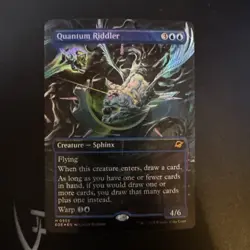 Quantum Riddler (Borderless) Edge of Eternities Foil MTG EOE M 0305 - Image 1