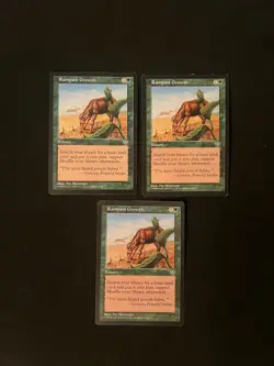 Rampant Growth X3 [Mirage] Magic The Gathering/MTG/Vintage - Image 1