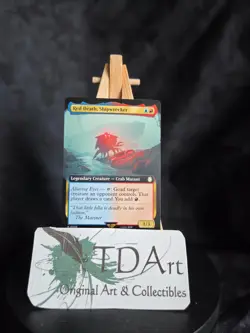 RED DEATH, SHIPWRECKER ~ NM ~ MTG Magic- 0426 PIP Fallout EXTENDED Art - Image 1