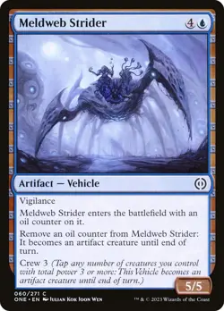 🧙Meldweb Strider C 060/271 FOIL ONE Phyrexia All Will Be One MTG - Image 1
