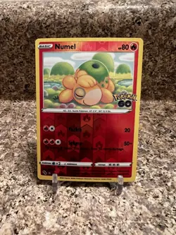 Numel (Peelable Ditto) Reverse Foil Pokemon Sword & Shield Pokemon Go #013 - Image 1