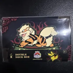 IN HAND - Pokemon TCG: World Championship Anaheim 2025 Double Deck Box Arcanine - Image 1
