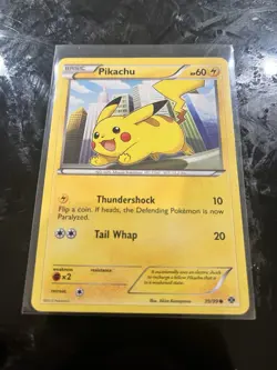 Pikachu #39/99 Next Destinies Pokemon LP - Image 2