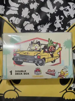 2025 Pokemon World Championships Double Deck Box Anaheim Worlds Deckbox - Image 1