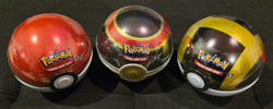 Pokemon TCG Poke Ball, Ultra Ball, Luxury Ball Tin Lot of 3 H24 - Sealed IN HAND - Image 1