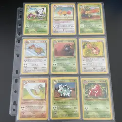 🔥Complete Common Uncommon Jungle set Pokemon Cards 1999 WOTC 🔥 - Image 1
