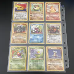 🔥Complete Common Uncommon Jungle set Pokemon Cards 1999 WOTC 🔥 - Image 2