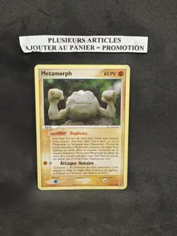 METAMORPH COMMUNE - CARTE POKEMON 62/113 EX ESPECES DELTA FR - Image 1