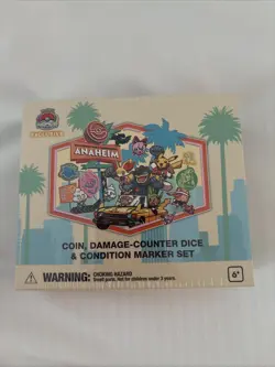 2025 Pokemon Worlds Varsity Pikachu Coin Damage Counter Dice Marker Set Anaheim - Image 1