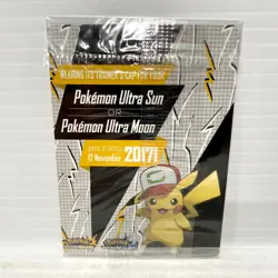 2017 Pokemon Sun & Moon PROMO Ash's Pikachu SM108 (SEALED) - Image 2