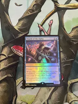 MTG: Oracle Of The Alpha (0259) Mystery Booster 2 Foil NM Pr0xy - Image 1
