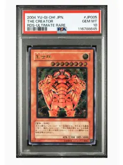YuGiOh The Creator PSA10 Ultimate Rare Relief Japan Vintage Collector Card - Image 1