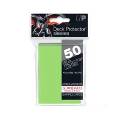 Ultra Pro Card Sleeves Standard Solid Lime Green (50) New - Image 1