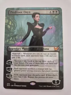 MTG Card Professor Onyx Borderless Strixhaven NM - Image 1