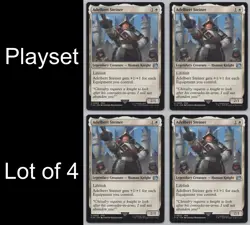 MTG Playset (4) - Final Fantasy - Adelbert Steiner #3 -j479 - Image 1