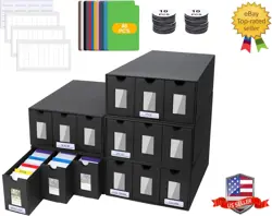 Trading Card Storage Box,15000+ Card Deck Box for MTG Commander, Trading Card... - Image 1