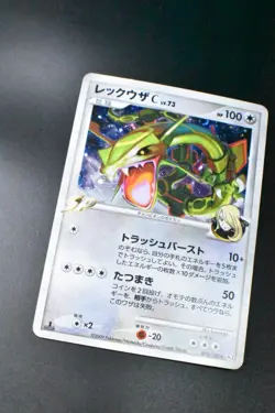 Rayquaza C 078/100 Beat of the Frontier 2009 Holo 1st Edition Pokemon Card - Image 3