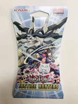 YU-GI-OH! Justice Hunters - 7 x Card Blister Pack - Image 1