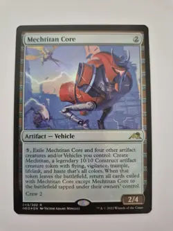 249/302 MECHTITAN CORE RARE KAMIGAWA: NEON DYNASTY MTG CARD * FOIL * - Image 1