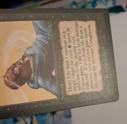 Drain Life EX Beta MTG Magic the Gathering - Image 4