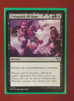 2023 MTG CMM Extinguish All Hope U Sorcery #157 - Image 1
