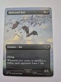 BORDERLESS Mirkwood Bats ~ The Lord of the Rings [ NearMint ] [ Magic MTG ] - Image 1